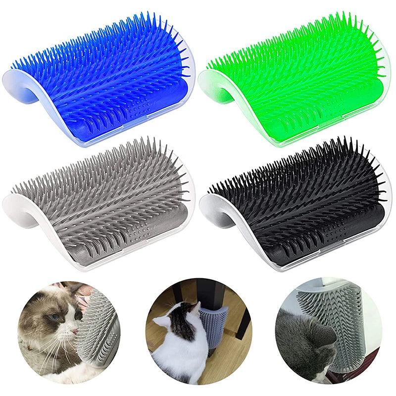 Self Groomer Massage Comb com Catnip para gatos, esse presente de primeira mão, vai deixar seu gato extremamente feliz e animado.
Prolongue a amizade entre você e seu PET. - Infinital Place